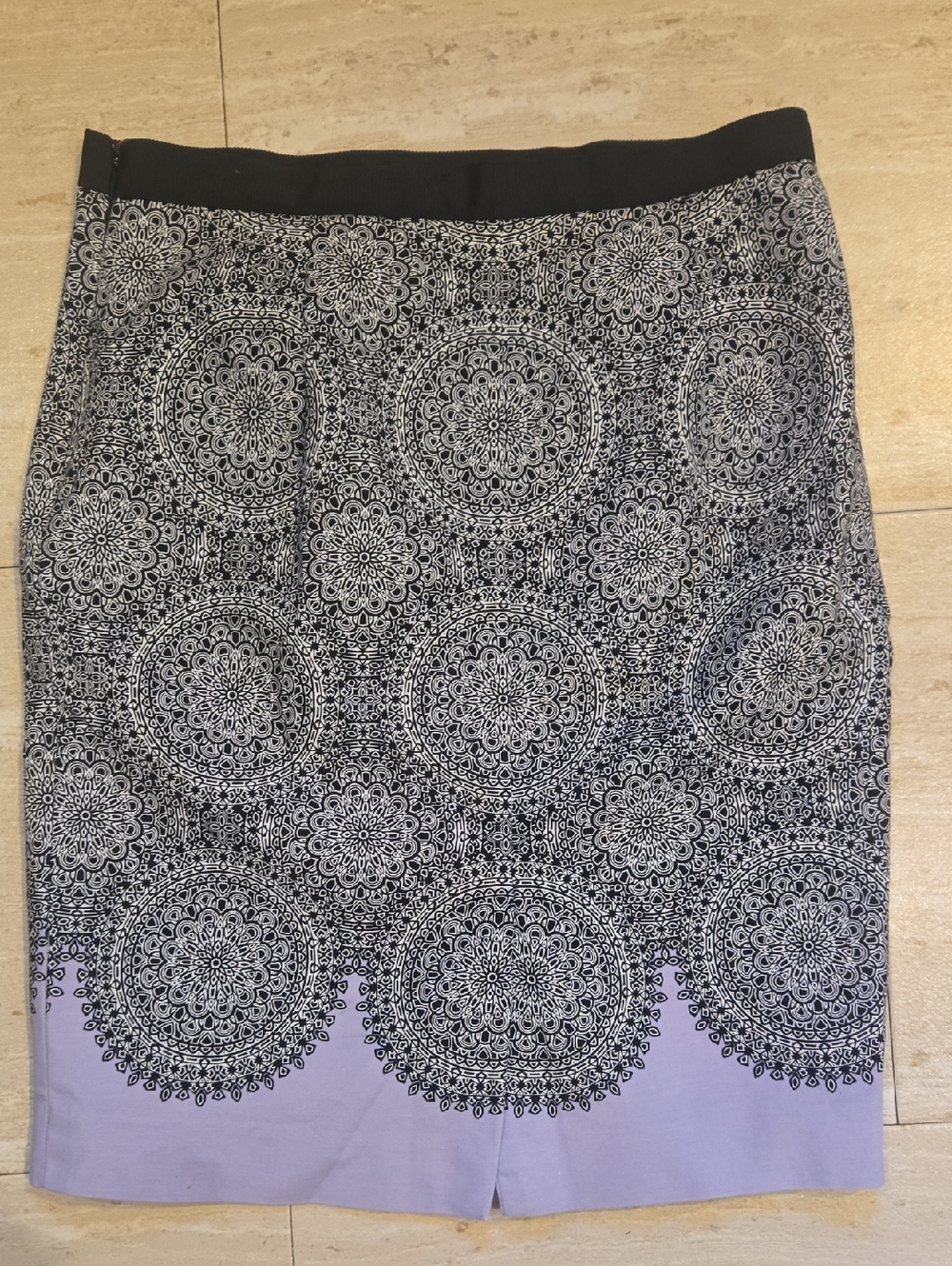 The Limited Stylish Mosaic Print Pencil Skirt - Picture 8 of 9